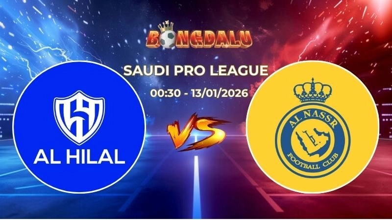 Soi Kèo Al Hilal vs Al Nassr 00h30 Ngày 13/01/2026 – Saudi Pro League